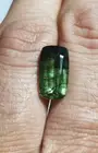 6.40CT Natural Peridot with Striking Ludwigite Inclusions – Rectangular Cushion
