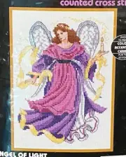 Rare Dimensions 1994 'Angel of Light' cross stitch kit #6669