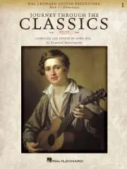 Journey Through the Classics Book 1 for Classical Guitar Sheet Music Hal Leonard