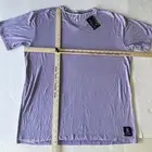 Psycho Bunny V-Neck T Shirt Men's XL Lavender Lux Modal Stretch Tee - NWT