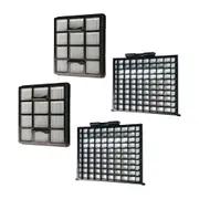 2PK Wertheim 7 Series Filter Replacement for Superior Vacuum Performance White