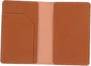 [Veemoon] Men Simple PU Leather Passport Holder Wallet Multifunctional Travel Passport Bag for Cards Cash Capacity Sleek Design Secure RFID Protection for Travel Daily