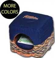 70's Vintage-Tribal Squared 2-in-1 Collapsible Folding Pet Dog Bed Beds House