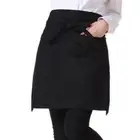 Server Aprons for Women Men with 2 Pockets Waterproof Cute Waitress Waiter S4L2