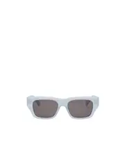 Logo sunglasses 53 Clear blue/Bright milky white/Smoky color