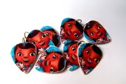 Doc Girl- 8 Necklace Pendants -Party Favor Prizes Necklace Jewelry McStuffins