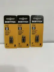3 Bostitch 1” Phillips Bit Tips New Unopened Packages