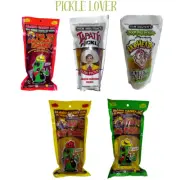 Pickle Lover Bundle 5ct-Chamoy- Tapatio- Warheads Extremely Sour- Sour- Dill