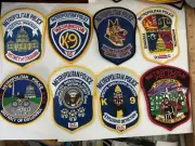 Metropolitan Police DC collectable patches new full size 8 different titles