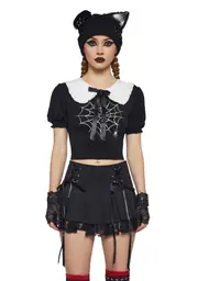 [The Grave Girls] Tangled Tales Crop Top