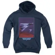 Top Gun Kids Hoodie F 14 Tomcat in Clouds Navy Hoody