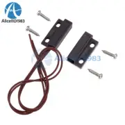 100VDC Surface Mount Wired NC / NO Door Window Sensor Magnetic Reed Switch