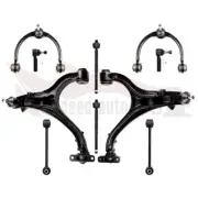 10PCS Front Ball Joint Steering Tie Rod End Sway Bar For 2006-10 Jeep Commander (for: Jeep)