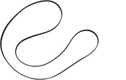 Turntable Belt for Technics SL-3 SL-18 SL-20 SL-22 SL-23 SL-42 SL-200K MCS-6502