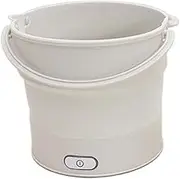 Soup Pot Dormitory Small Household Appliances Small Hot Pot Outdoor Electric Pot All-in-one Multi-Functional Mini Silica Gel Folding Electric Cooker