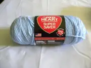 red heart super saver Lt Blue Yarn E300 Color 0381 Code 7365