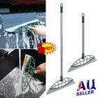 Hand Push Sweeper Broom Wiper Squeegee Floor Window Brush Pet Hair Clean Tool RK