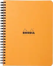 19342C - Spiral Notebook (Full Binding) Notebook - A5+ - Small Squares - 160 Det
