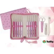 Tulip ETIMO Rose Crochet & Lace Hook Set with Cushion Grip Knitting Needles