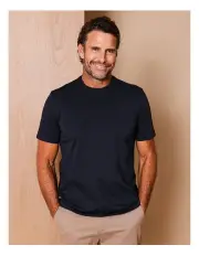 [Reserve] Brixton Plain Crew Neck T-Shirt in Navy