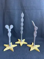 Are RARE Vintage aluminum Industrial 1940’s Ballon Molds/ Cast Iron STARS Base