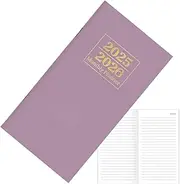Academic Planner 2025-2026, Planner 2025-2026, Full Note Pocket Journal Notebook Academic Schedule, University Business for 24 Months Pocket Journal