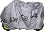 Outdoor Bike Cover Waterproof - Bike Cover With Waterproof Storage Design,Foldable Weatherproof Portable Protective Lightweight Tarp For Travel Cycling Outdoor Activities Dust Transport