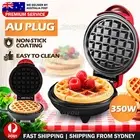 Mini Waffle Maker Non Stick Baking Pan Snacks Heating Breakfast Making Machine