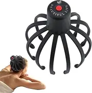 Octopus Head Massager - Electric Scalp Massager, Cordless Head Claw | 360 Degree Relaxation Tool For Stress Relief, Adjustable Octopus Massager With Three Modes Hair Scalp Stimulation