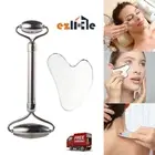 Face Roller Massage Gua Sha Board Facial Scraper Face Body Care Massage Tools