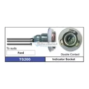 Lamp Socket Double Contact for FORD