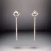 Maya Lianna Diamond Dangle Earrings