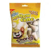 Ricky Joy Mellow Cone Smores- Marshmallows Cones With Jelly- Kids- 3 PACK