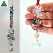 Gemstone Tree of Life Crystal Suncatcher chakra hanging suncatchers gift for her