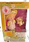 Vintage 1982 Doll Shortcake Doll Butter Cookie With Jelly Bear Pet