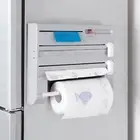 6 IN Towel Rack Cling Wrap Tin Foil Film Dispenser Paper Roll Holder