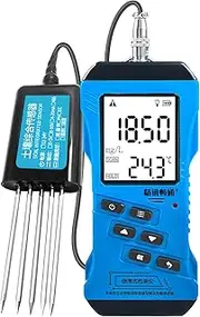 7 in 1 Soil Tester, Nitrogen, Phosphorus, Potassium NPK PH, Ec Meter, Nutrient Conductivity, Soil Fertility Test for Garden
