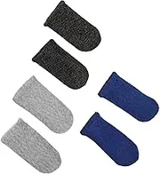 NAMOARLY Gaming Finger Sleeves Sweat Fingercots Game Controller Thumb Sleeve Phone Game 12 Pairs