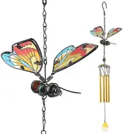 Butterfly Wind Chime Memorial Wind Chime Outdoor Wind Chime Garden Gif