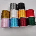 1mm Nylon Macrame Cord Satin String Beading Rope Jewelry Making Cords 50Meters