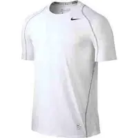 在飛比找金石堂精選優惠-Nike 男時尚Pro Cool白色合身圓短袖ㄒ恤