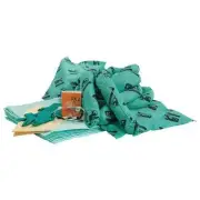 Brady Spill Kit Refill, Chem/Hazmat, Green SKH20-R Brady SKH20-R 662706252352