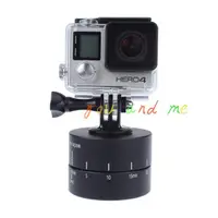 在飛比找樂天市場購物網優惠-Gopro5/4 相機360度全景定時 電動自動旋轉云臺 延