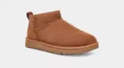 New UGG Women's Classic Ultra Mini Boot 1116109 Chestnut Suede Brown 6 7 8 9 10