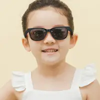 在飛比找momo購物網優惠-【ALEGANT】遊樂時尚3-8歲兒童專用輕量矽膠彈性太陽眼