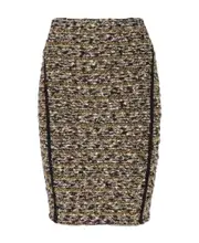 Balmain Lurex Tweed Pencil Skirt FR36,FR40 Multicolor