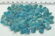 172 Carats Beautiful Natural Blue Color Rare Apatite Rough Grade Good Quality