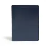 KJV STUDY BIBLE, FULL-COLOR, NAVY LEATHERTOUCH, INDEXED