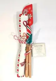 New SOUTHERN LIVING At Home 3 Pc BAKING SET Large & Small Spatulas Baking Mat