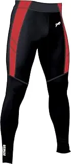 [JUST RIDER] Men's Running Full Length Tights Compression Lower Sport Leggings Gym Fitness Sportswear Training Yoga Pants for Men & Slim Women